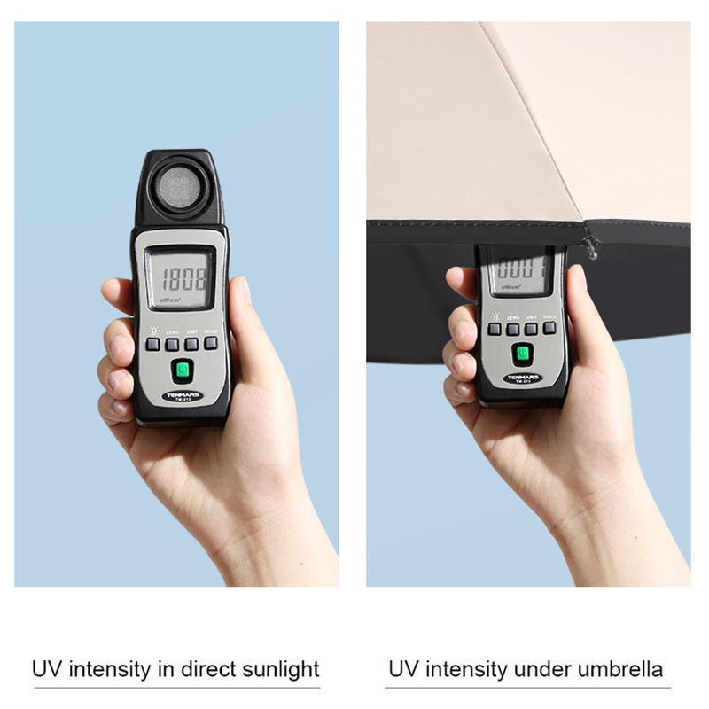 8 Ribs Pocket Mini Umbrella Anti UV Paraguas Sun Umbrella Vihmamust kattega Kerge kokkupandav kaasaskantavad vihmavarjud Naistele Meestele Tüdrukutele