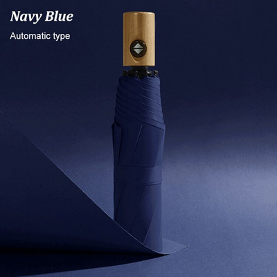 Plne automatický vstavaný reflexný LED svetelný dáždnik, trojnásobný skladací dáždnik, 10 cestovných dáždnikov, vetruodolný dáždnik, osvetlenie dáždnika do dažďa