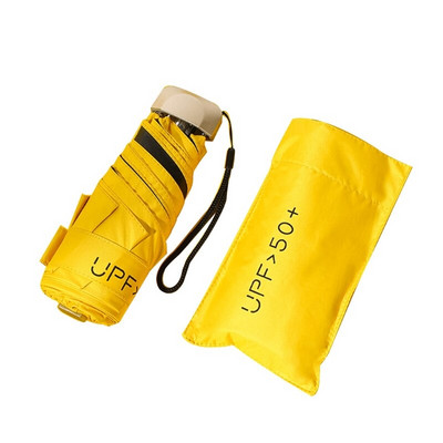 2022 m. naujas mini kišeninis moteriškas skėtis itin lengvas lietaus skėtis mergaičių nešiojamas sulankstomas skėtis nuo UV spindulių