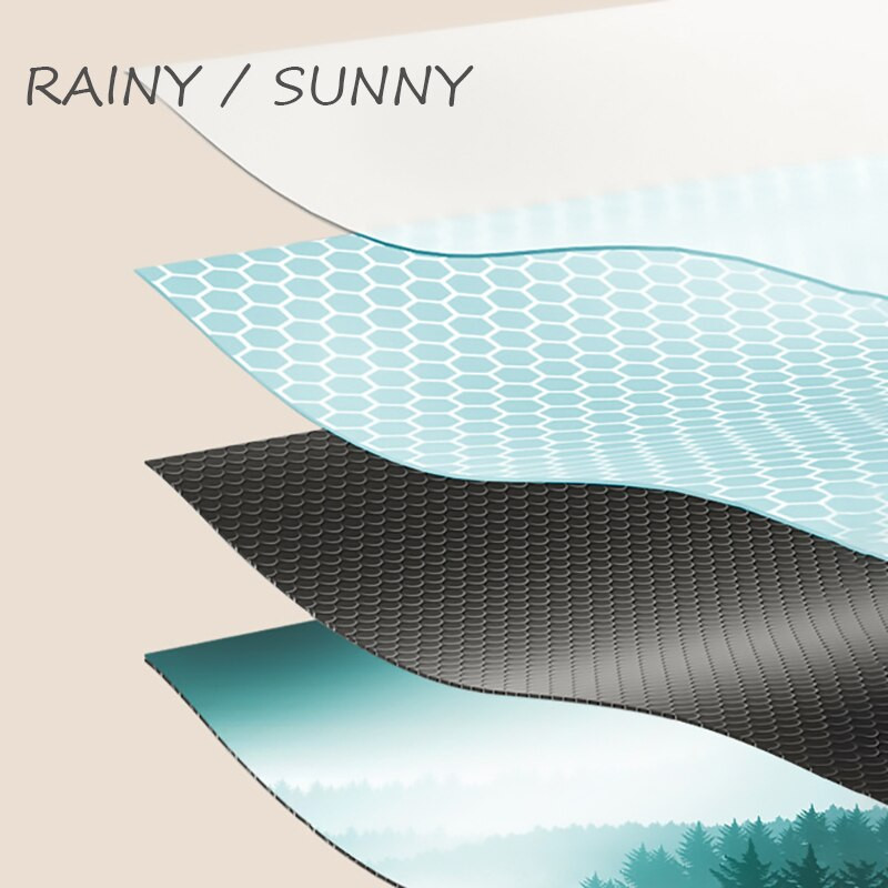 Dámsky slnečník do dažďa v čínskom štýle s UPF50+ opaľovacím krémom, 16 K, vetruodolný, dievčenský slnečník, čierny povlak, plážový, vonkajší