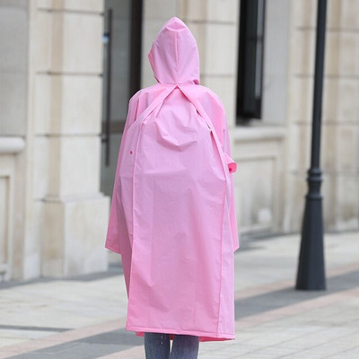 Rainfreeme Nový dizajn Skladací batoh Ľahký pršiplášť Dámsky/pánsky Nepriepustný plastový Priehľadný pršiplášť Pončo