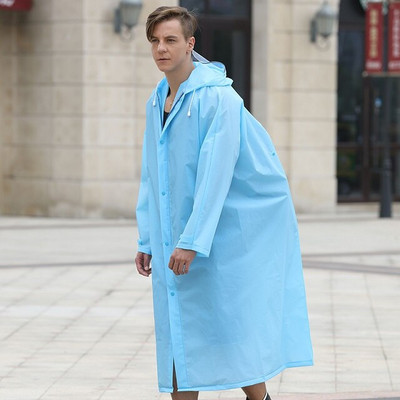Rainfreeme Nový dizajn Skladací batoh Ľahký pršiplášť Dámsky/pánsky Nepriepustný plastový Priehľadný pršiplášť Pončo