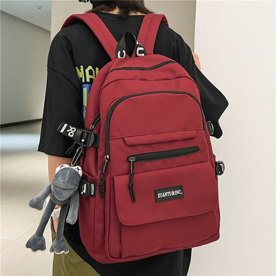 Rucsac casual pentru bărbați cu breloc