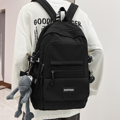 Rucsac casual pentru bărbați cu breloc