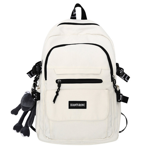 Rucsac casual pentru bărbați cu breloc