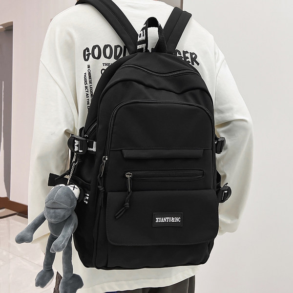 Rucsac casual pentru bărbați cu breloc