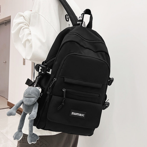 Rucsac casual pentru bărbați cu breloc