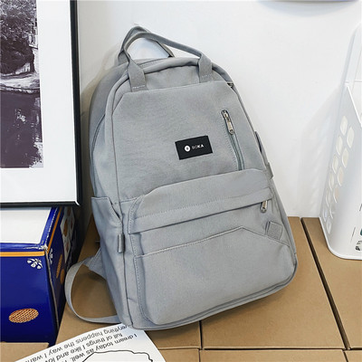 Pánsky ležérny batoh so zipsom a nápisom, nový model