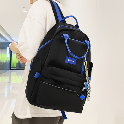 Pánsky ležérny batoh so zipsom a nápisom, nový model