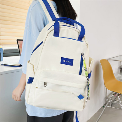 Pánsky ležérny batoh so zipsom a nápisom, nový model