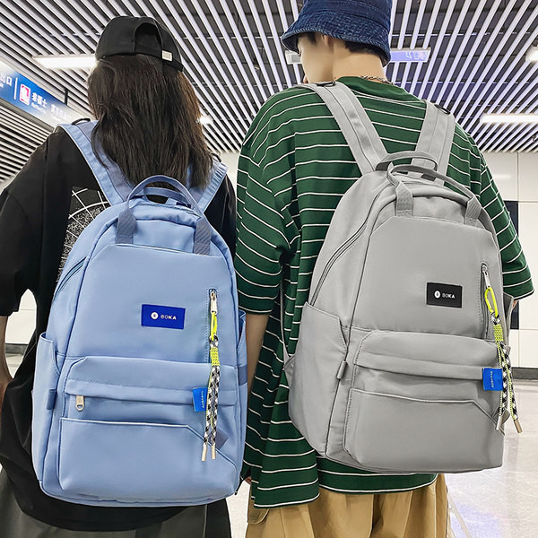 Pánsky ležérny batoh so zipsom a nápisom, nový model