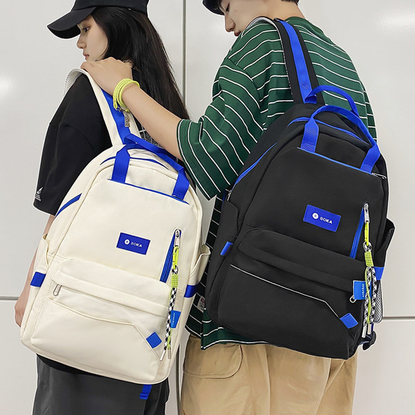 Pánsky ležérny batoh so zipsom a nápisom, nový model