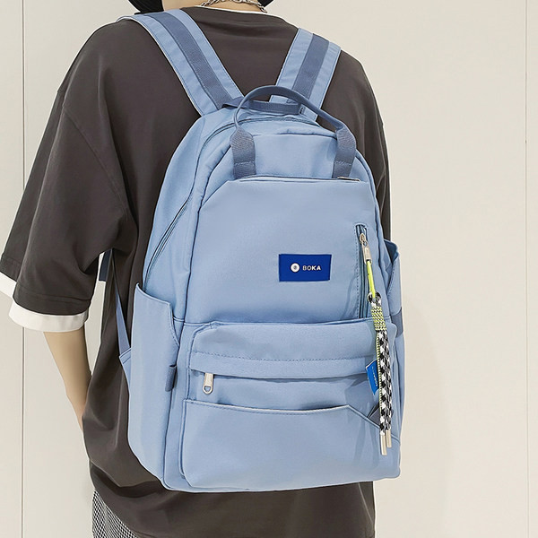 Pánsky ležérny batoh so zipsom a nápisom, nový model