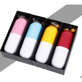 Capsule Umbrelă Mini ușoară Umbrele mici de buzunar Anti-UV Huse compacte pliabile Umbrelă Ploaie Femei