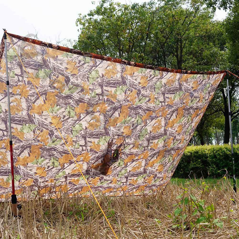 3v1 Vonkajší vojenský maskovací pršiplášť Pršiplášť Pončo Batoh Pršiplášť Nepremokavá podložka Markíza Poľovníctvo Kempovanie Turistické podložky