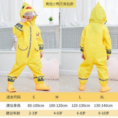 Detský pršiplášť s kapucňou, reflexný oblek s vysokou viditeľnosťou, priedušný pršiplášť, turistická bunda pre chlapcov a dievčatá