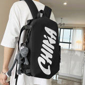 Rucsac casual pentru bărbați cu breloc