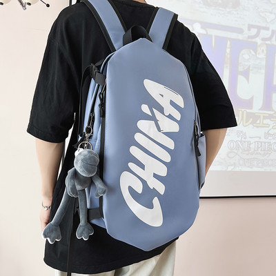 Rucsac casual pentru bărbați cu breloc