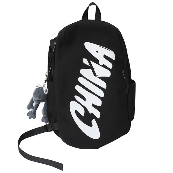 Rucsac casual pentru bărbați cu breloc