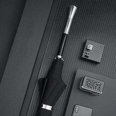 Luxusný dáždnik pre mužov, biznis, 115 cm dlhá rukoväť, veľký dáždnik, vetruodolný, 8K golfový dizajnérsky dáždnik Umbrellas Corporation, silné dažde