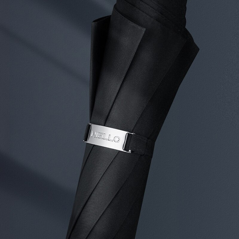 Luxusný dáždnik pre mužov, biznis, 115 cm dlhá rukoväť, veľký dáždnik, vetruodolný, 8K golfový dizajnérsky dáždnik Umbrellas Corporation, silné dažde