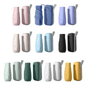 14 cm / 5,51 colio nešiojamas skėtis nuo saulės mini skėtis nuo saulės UV sulankstomas skėtis Apsauga nuo saulės Ultralengvas lietaus skėtis nuo saulės Didmeninė prekyba