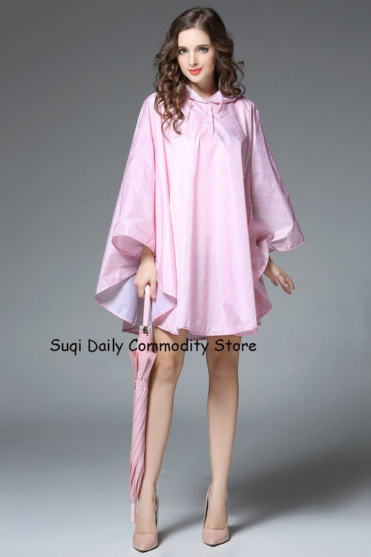 Női könnyű esőkabát poncsó kapucnival színes köpeny Vízálló esőkabát felnőtteknek kültéri kerékpáros esőruházat