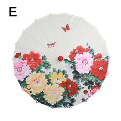 2022 Hodvábna látka Japonský klasický dáždnik Umenie olejový papier Maľovaný čínsky tradičný dáždnik Cosplay fotorekvizita Tanečný dáždnik