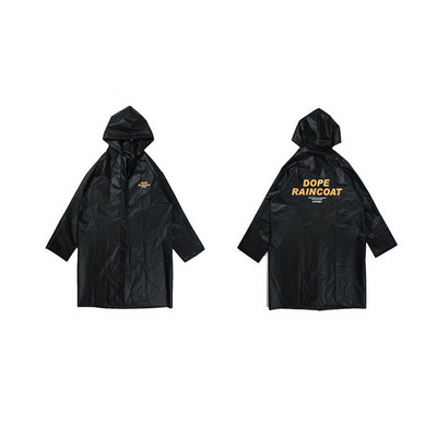 Horúci módni milovníci pršiplášť pre dospelých mužov a ženy dlhý pršiplášť univerzálny pršiplášť nepremokavý pončo turistický pršiplášť s kapucňou