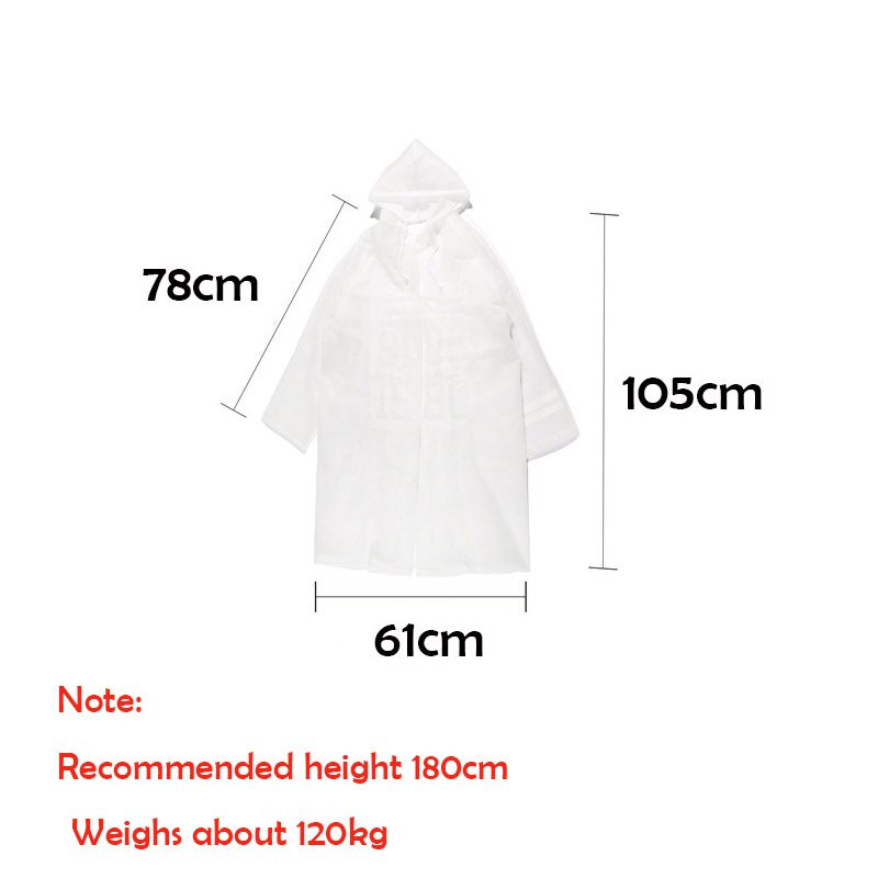 Horúci módni milovníci pršiplášť pre dospelých mužov a ženy dlhý pršiplášť univerzálny pršiplášť nepremokavý pončo turistický pršiplášť s kapucňou