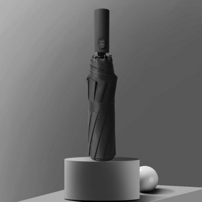 Silný vetruodolný 3-skladací automatický dáždnik pre mužov a ženy, dážďovka, 12 rebier, veľké dáždniky, darček pre firmy, prenosné dáždniky