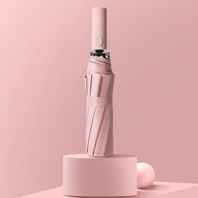 Silný vetruodolný 3-skladací automatický dáždnik pre mužov a ženy, dážďovka, 12 rebier, veľké dáždniky, darček pre firmy, prenosné dáždniky