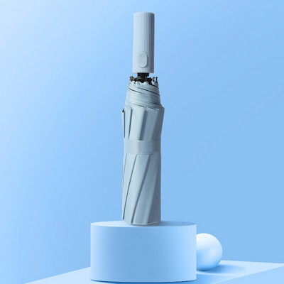 Silný vetruodolný 3-skladací automatický dáždnik pre mužov a ženy, dážďovka, 12 rebier, veľké dáždniky, darček pre firmy, prenosné dáždniky