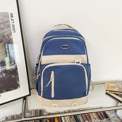 Rucsac textil cu fermoar cu logo pentru bărbați