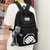 Pánsky textilný batoh s logom a zipsom