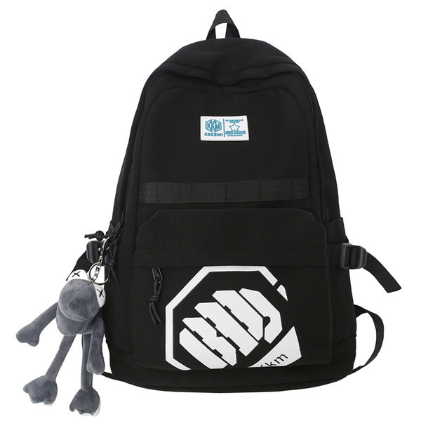 Pánsky textilný batoh s logom a zipsom