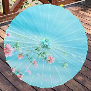 Šilko Japonijos skėtis Lietaus Moterų alyvuotas popierinis skėtis šokių dekoravimas Fotografija paraguas Hanfu bambuko kiniškas popierinis skėtis