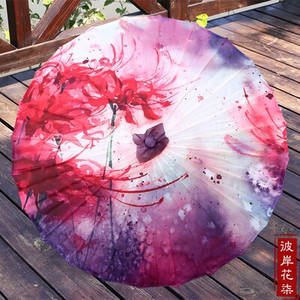 Šilko Japonijos skėtis Lietaus Moterų alyvuotas popierinis skėtis šokių dekoravimas Fotografija paraguas Hanfu bambuko kiniškas popierinis skėtis