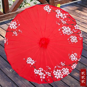 Šilko Japonijos skėtis Lietaus Moterų alyvuotas popierinis skėtis šokių dekoravimas Fotografija paraguas Hanfu bambuko kiniškas popierinis skėtis