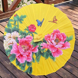 Šilko Japonijos skėtis Lietaus Moterų alyvuotas popierinis skėtis šokių dekoravimas Fotografija paraguas Hanfu bambuko kiniškas popierinis skėtis