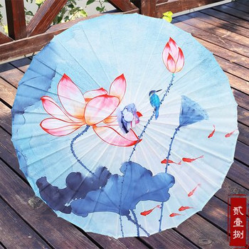 Silk Japan Umbrella Rain Γυναικείες λαδόχαρτο Ομπρέλα Διακόσμηση χορού Φωτογραφία paraguas Hanfu Bamboo κινέζικη ομπρέλα από χαρτί