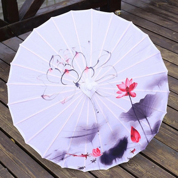 Silk Japan Umbrella Rain Γυναικείες λαδόχαρτο Ομπρέλα Διακόσμηση χορού Φωτογραφία paraguas Hanfu Bamboo κινέζικη ομπρέλα από χαρτί