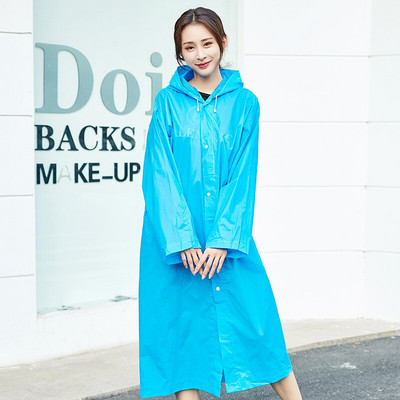 JPZYLFKZL2018 Výpredaj módnych pršiplášťov z EVA materiálu pre ženy/muže, nepriepustný plastový priehľadný pršiplášť v 5 farbách, pončo s priehľadným priedušným materiálom