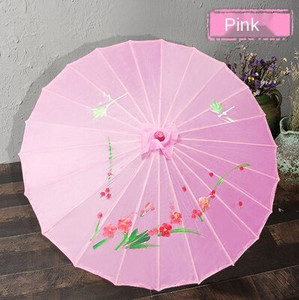 76cm/84cm fekete fehér esernyő tánc esernyő tánc olaj papír esernyő selyem szövet Paraguas napernyő arany kínai Paraplu