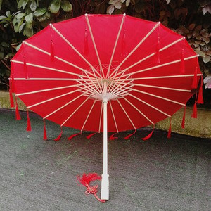 76cm/84cm fekete fehér esernyő tánc esernyő tánc olaj papír esernyő selyem szövet Paraguas napernyő arany kínai Paraplu