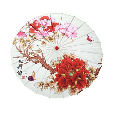 Umbrelă de ploaie pentru femei Umbrelă chinezească fengshui Dans de mătase Umbrelă decorativă japoneză din bambus Umbrelă de hârtie cu ulei umbrelă de soare #0