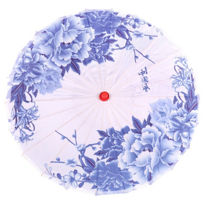 Umbrelă de ploaie pentru femei Umbrelă chinezească fengshui Dans de mătase Umbrelă decorativă japoneză din bambus Umbrelă de hârtie cu ulei umbrelă de soare #0