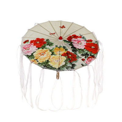 Umbrelă de ploaie pentru femei Umbrelă chinezească fengshui Dans de mătase Umbrelă decorativă japoneză din bambus Umbrelă de hârtie cu ulei umbrelă de soare #0