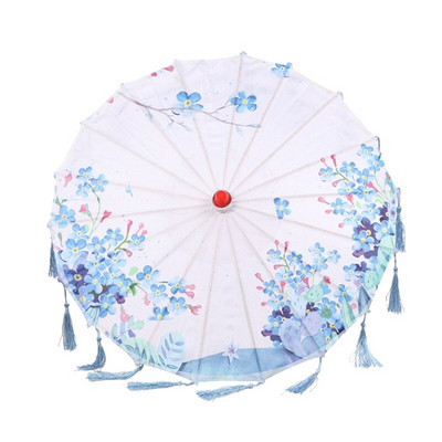 Umbrelă de ploaie pentru femei Umbrelă chinezească fengshui Dans de mătase Umbrelă decorativă japoneză din bambus Umbrelă de hârtie cu ulei umbrelă de soare #0