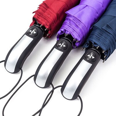 Sklopivi automatski puni kišobran otporan na jak vjetar za muškarce Kišni ženski suncobran Veliki 8K poslovni dar prijenosni kišobrani